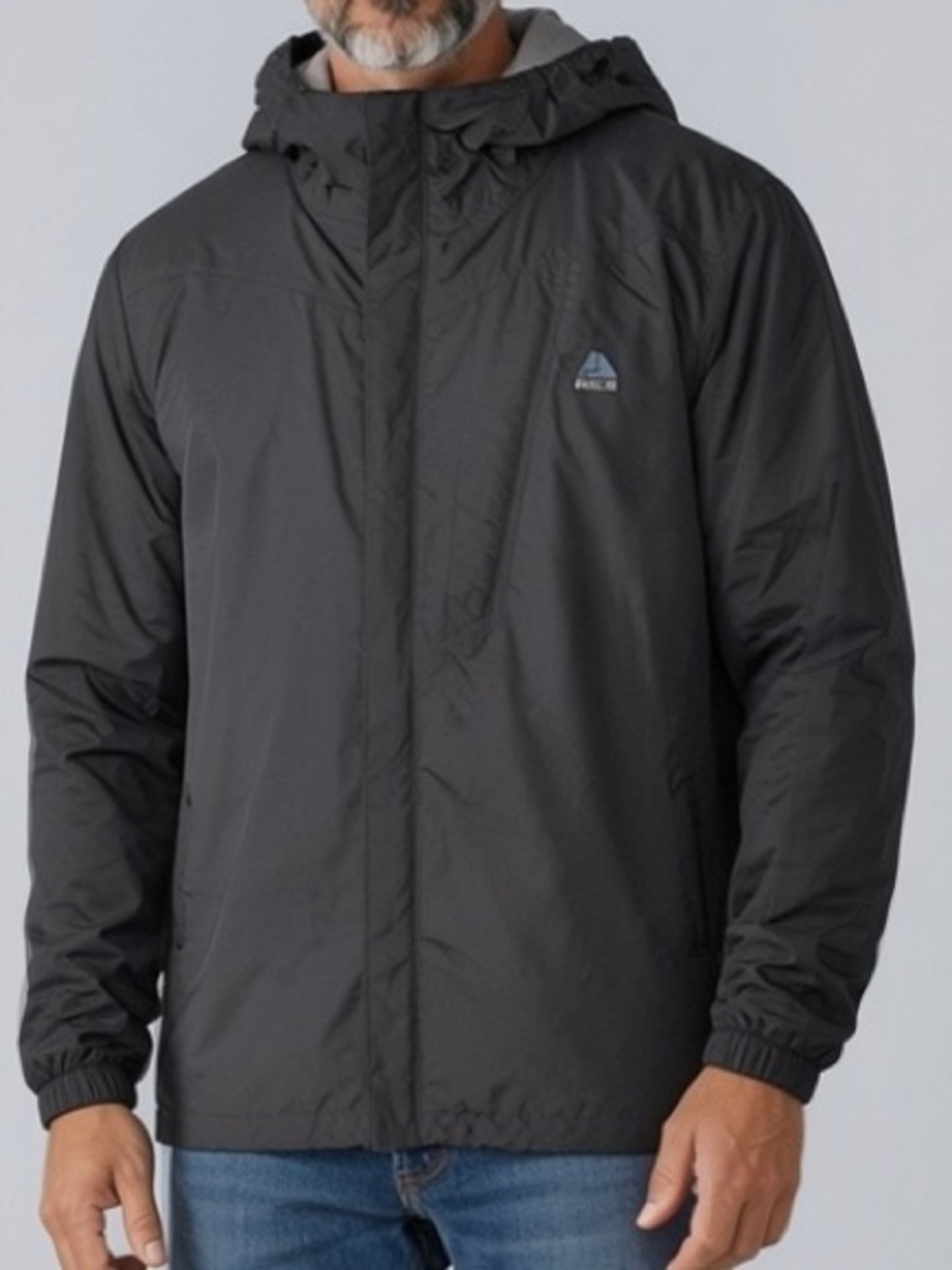 Vintage Nike ACG Outer Layer 3 Packable Rain Jacket Black Mens Large Fit Storm